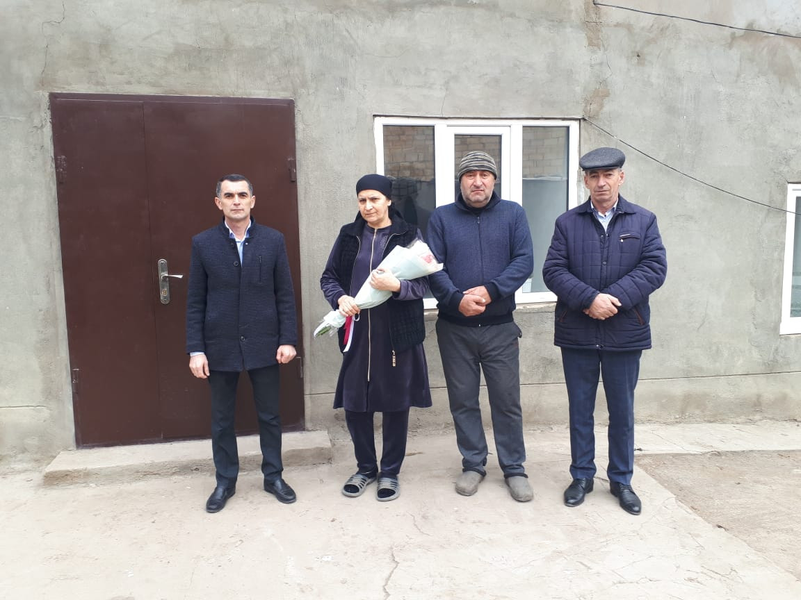 В предверии 8 Марта посетили семьи погибших участников СВО.